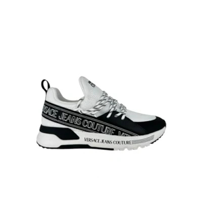 Abbildung von Versace Jeans Couture Sneaker low, Herren, Größe: 45, White/black Schuhe