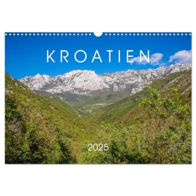Abbildung von Kroatien 2025 (Wandkalender DIN A3 quer), CALVENDO Monatskalender