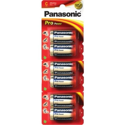 Abbildung von Panasonic pro Power gold lr14ppg Alkaline c batterien 6 / pk (lr14, mn1400, am2)
