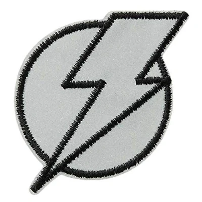 Abbildung von Mono Quick 0690x Reflex Sticker, Bügelbilder, reflektierend, Reflektor Patch Schulweg (06904 Blitz)