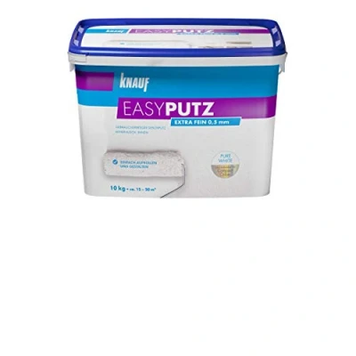 Abbildung von Knauf Gips Kalk Putz EasyPutz Streichputz 10 kg 0,5 mm extra fein