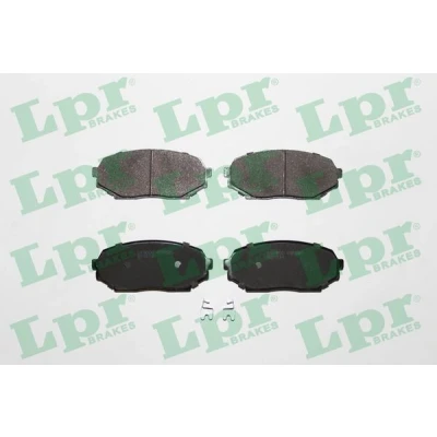 Abbildung von LPR 05P525 Bremsbelagsatz MAZDA: MX 5 I, FAMILIA