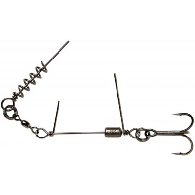 Abbildung von Savage Gear Corkscrew Stinger 3g 35kg 2 Gummifischsysteme, Größe:1/0