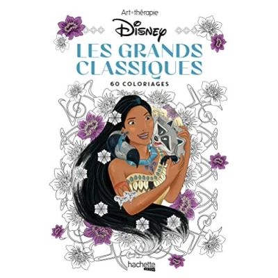 Abbildung von Les Petits blocs d&#039;Art thérapie Grands Classiques Disney: 60 coloriages