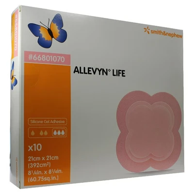 Abbildung von Allevyn Life 21x21 cm Silikonschaumverba 10 St