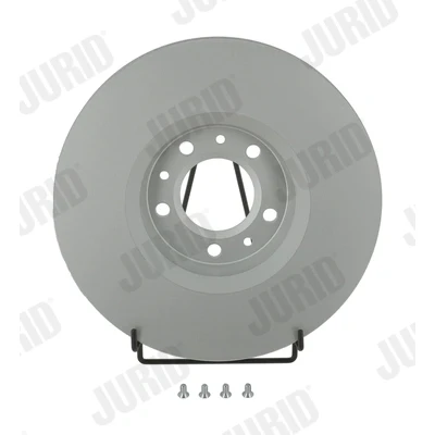 Abbildung von JURID 562622JC 1 Bremsscheibe 304 28 5 108 Belüftet beschichtet mit Schrauben PEUGEOT: Expert II Tepee, 407 SW, Limousine, CITROËN: C5 III Kombi