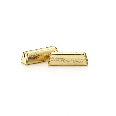 Abbildung von Venchi Haselnuss Gianduia Schokobarren Praline mit ganzen IGP Piemont Haselnüssen, 1 kg Glutenfrei