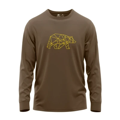 Abbildung von Forsberg Langarmshirt, Herren, Größe: 3XL, Mocha brown