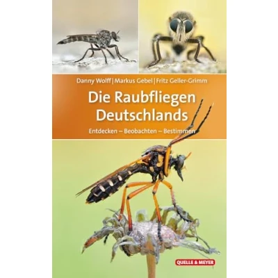 Abbildung von Die Raubfliegen Deutschlands: Entdecken Beobachten Bestimmen (Quelle &amp; Meyer Bestimmungsbücher)