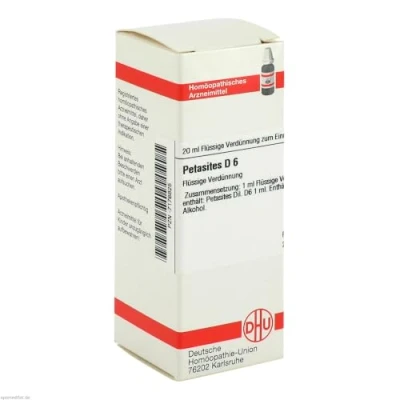 Abbildung von Petasites D 6 Dilution 20 ml