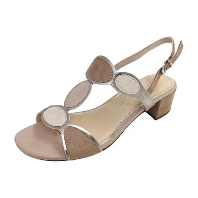 Abbildung von Marco Tozzi Riemensandalette, Damen, Größe: 41, Nude comb Schuhe