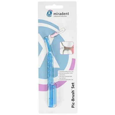 Abbildung von Pic Brush Set blau transparent 1 Halter, Bürste