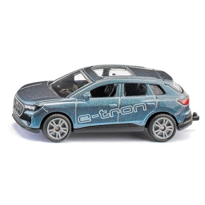 Abbildung von Siku Audi Q4 e tron, Oldtimer Modell, Beide Geschlechter, Metall, Kunststoff, Blau, 83 mm