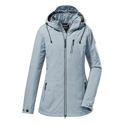 Abbildung von G.I.G.A. DX Damen Softshelljacke/Outdoorjacke mit abzippbarer Kapuze GS 32 WMN SFTSHLL JCKT, petrol, 36, 38345 000