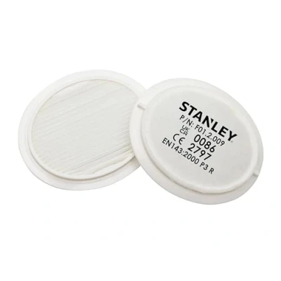 Abbildung von Stanley Ersatzfilter für Atemschutzmasken 1 Packung Überlegene Filtrationseffizienz Extrem geringer Atemwiderstand Kompatibel