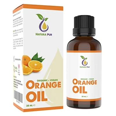 Abbildung von Orangenöl BIO 30ml 100% naturreines ätherisches Orangen Öl, vegan Orange Oil (Citrus Sinensis Oil) für Aromatherapie oder als Diffuser Aromaöl