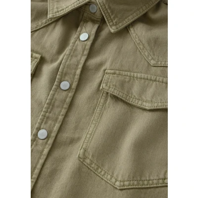 Abbildung von Next Hemdbluse, Damen, Größe: 36/38xR, Khaki green