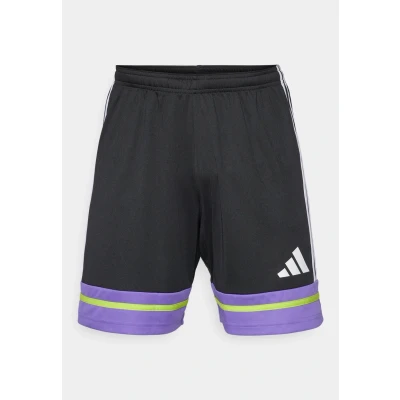 Abbildung von adidas Performance Squadra Shorts Kurze Sporthose, Herren, Größe: XS, Black/purple rush/semi solar slime
