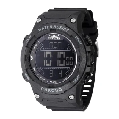 Abbildung von Invicta Herren Digital Quarz Uhr mit Harz Armband 47523