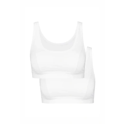 Abbildung von Calida Benefit 2ERPACK Bustier, Damen, Größe: 44/46, Weiss