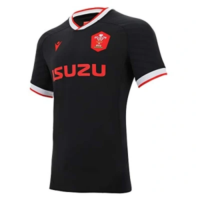 Abbildung von Macron 58125552 WRU M20 Alternate Pro Authentic Tech Body Fit Ss Sr, Schwarz, XXL Herren, 58125552,