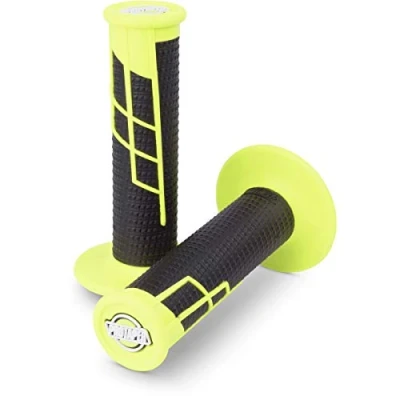 Abbildung von ProTaper Clamp On Griffe Half Waffle neon gelb/schwarz