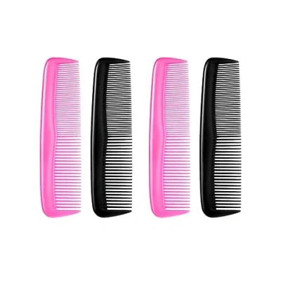 Abbildung von Kämme, 2 Stück Haarkamm, Breiter Zahnkamm, Haar Kamm Kit, Stylingkamm, Lockenkamm, Antistatischer Grobzinkiger Kamm, Haarstyling Werkzeug