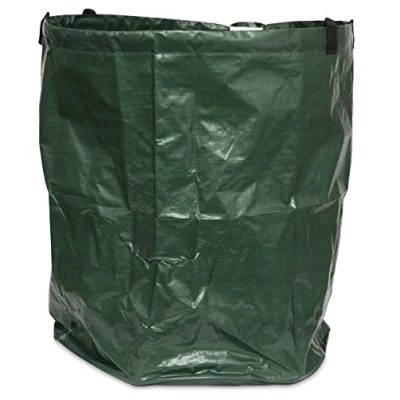 Abbildung von Windhager Garten Bag, Gartensack, Abfallsack, Laubsack Garten, faltbar platzsparend 180 L, Grün, Durchmesser 60 x 65 cm, 06394
