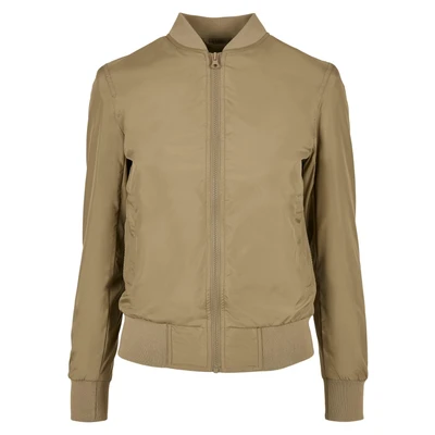 Abbildung von Urban Classics Bomberjacke, Damen, Größe: Large, Khaki
