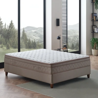 Abbildung von Yatas Bedding Taschenfederkernmatratze &quot;Matratze Royal waschbarer Matratzenbezug mit antistatischer Wirkung hoher Liegekomfort dank Luxushöhe von 28 cm&quot;, cm hoch, (1 St.), optimale Körperunterstützung, schnelle Feuchtigkeitsverdunstung