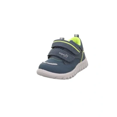 Abbildung von Superfit SPORT7 MINI Unisex Lauflernschuh für Kinder, Größe: 27, Blau/gelb Schuhe
