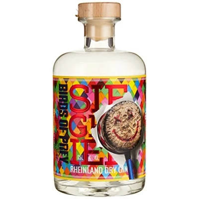 Abbildung von Siegfried Rheinland Dry Gin Weltweit ausgezeichneter Premium Micro batch mit 18 Botanicals Birds of Prey Edition Regionalität und Weltklasse 41% 500ML