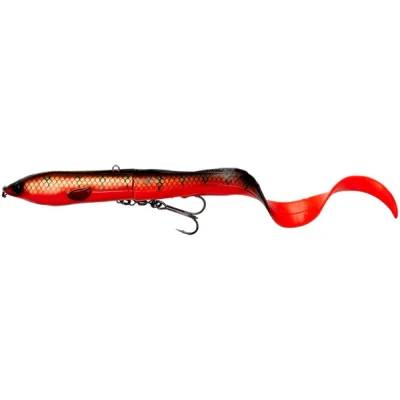 Abbildung von Savage Gear 3D Hard Eel 2+1 17cm 50gr Slow Sinking Red N Black Jerkbait