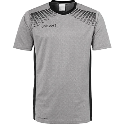 Abbildung von uhlsport Herren Goal KA Trikot, Dark Grey Melange/Schwarz, 116