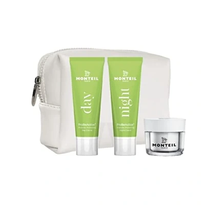 Abbildung von Monteil HOME SET ProBeActive 3tlg. Kosmetikset Pflegeset Beautyset Reiseset Tagescreme, Nachtcreme, Augencreme