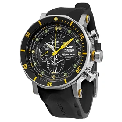 Abbildung von Vostok Europe YM86 620A505 YLW Herren Alarm Chronograph Lunokhod 2