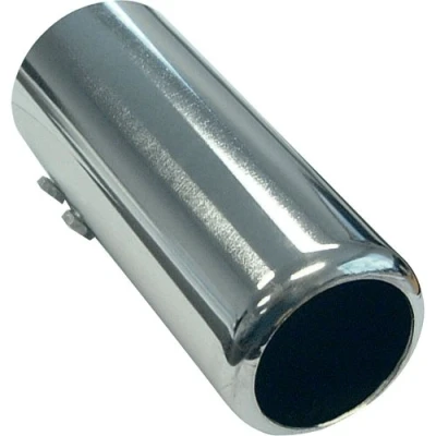 Abbildung von AUTO STYLE Endrohr Stahl/Chrom rund 60mm Länge 150mm 53 57mm Anschluß