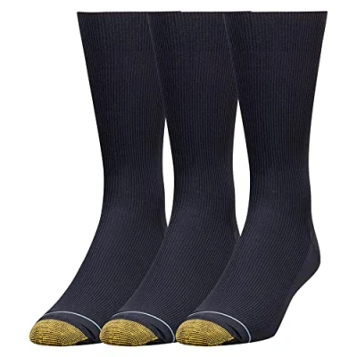 Abbildung von Gold Toe Herren Socken, Metropolitan, 3 Paar Blau