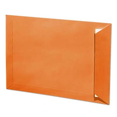 Abbildung von ARTOZ 10x DIN C4 Umschläge mit Haftklebung ungefüttert 324 x 229 mm Orange Briefumschläge ohne Fenster Serie 1001