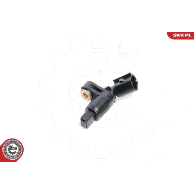 Abbildung von ESEN SKV 06SKV007 ABS Sensor Vorderachse 2 polig 12V elektrisch schwarz oval Male VOLKSWAGEN: Polo III Schrägheck, GOLF 4 3