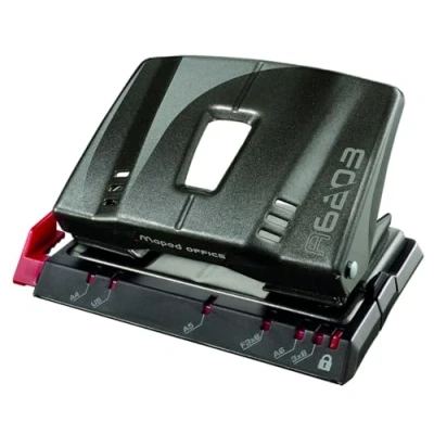 Abbildung von Maped M620311 Locher Advanced, aus Metall, bis 25 Blatt, grau metallic