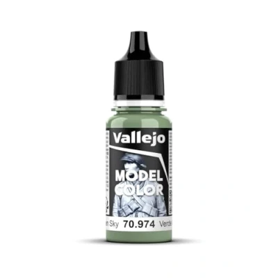 Abbildung von Vallejo, Model Color, Acrylfarbe, 17 ml Grüner Himmel