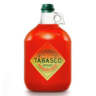 Abbildung von Tabasco Habanero Sauce , 1x Gallone 3,78 l, scharfe Chili Sauce, 100% natürlich, Glasflasche