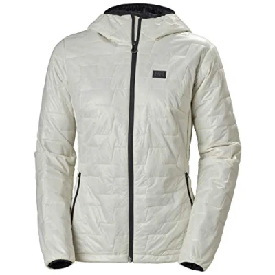 Abbildung von Helly Hansen Damen Lifaloft Hooded Insulator Jacke, Snow, S