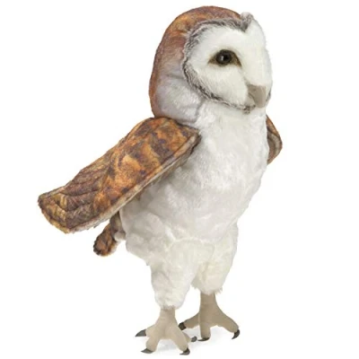 Abbildung von Folkmanis 3124 Hand Puppet, Weiß Braun