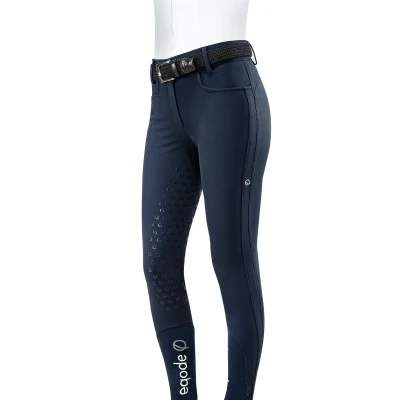 Abbildung von EQODE by Equiline Reithose Darcey Full Grip Blau 36