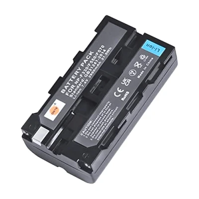 Abbildung von DSTE NP F550 F570 F330 Ersatz Batterie Akku Kompatibel mit Sony CCD RV200 SC5/E SC55E SC55 SC65 SC7 SC7/E SC8/E