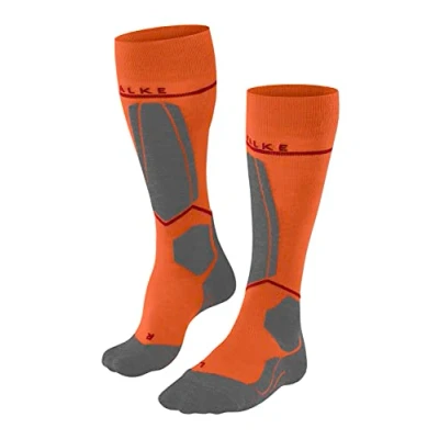 Abbildung von Falke Basic EASY Kniestrümpfe, Herren, Größe: 42/43, Orange