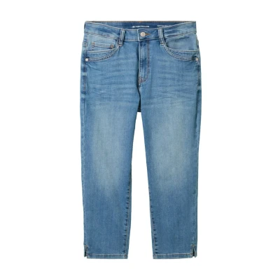 Abbildung von TOM Tailor KATE Jeans Shorts, Damen, Größe: 26, Light stone wash denim