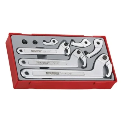 Abbildung von Teng TTHP08 8pc Hook &amp; Pin schlüssel Satz TENTTHP08